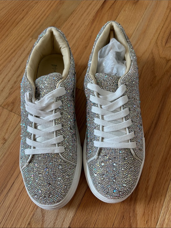 Betsey Johnson Shoes - Women's Sparkle Sneakers  - Betsey Johnson - never worn - size 9.5